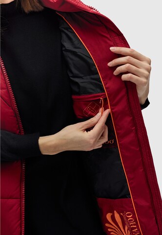 Gilet 'Schnuffelchen' NAVAHOO en rouge