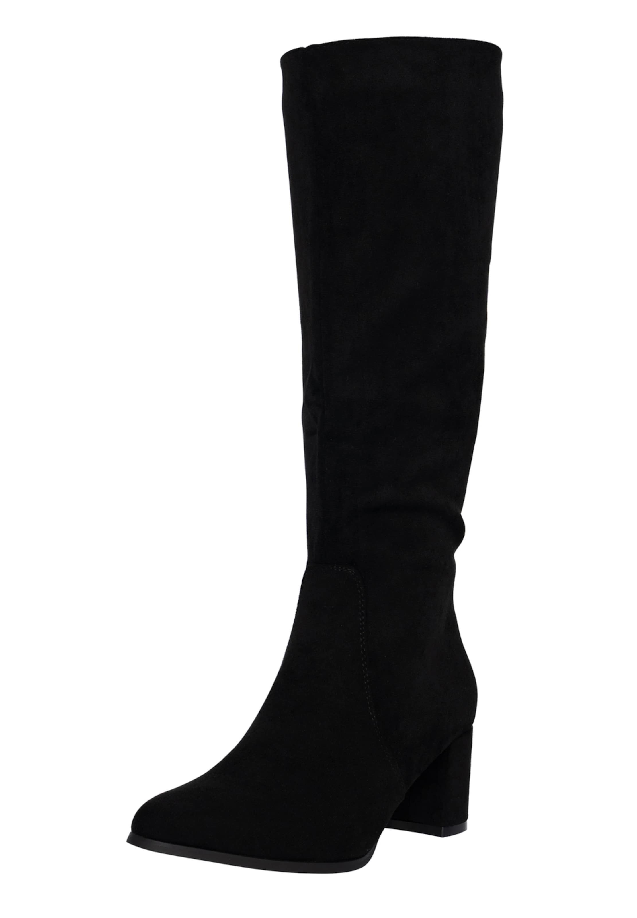 Salinyang Laarzen in Zwart: voorkant