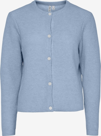 PIECES Kardigan 'PCSilly' – modrá: přední strana
