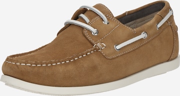 LLOYD Mocassins 'Edison' in Bruin: voorkant