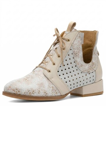 Maciejka Lace-up bootie '05541-22/00-5' in Beige: front