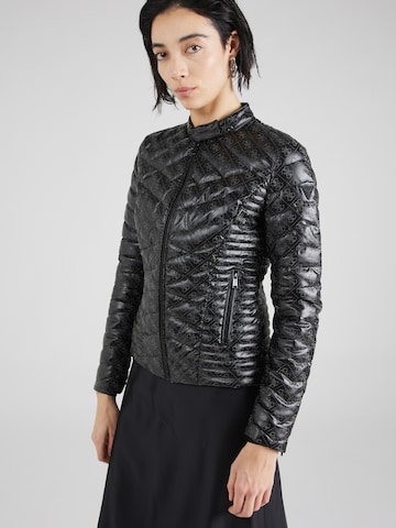 Veste mi-saison 'NEW VONA' GUESS en noir : devant