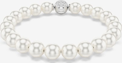 Apyrankė 'Matrix' iš Swarovski, spalva – sidabrinė / perlų balta, Prekių apžvalga