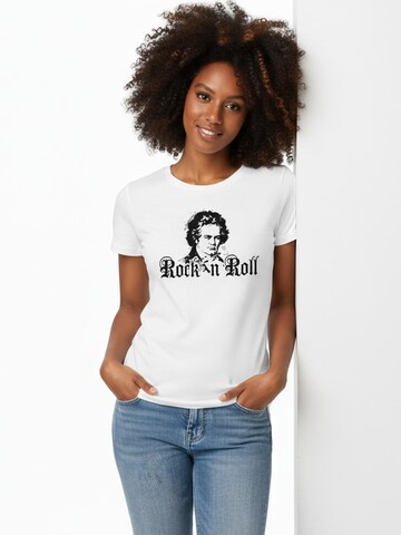 MAKAYA Shirt 'Beethoven' in White