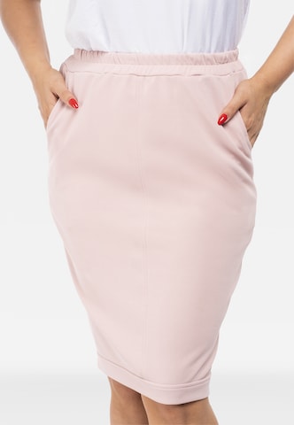 Karko Skirt 'ERYKA' in Pink: front