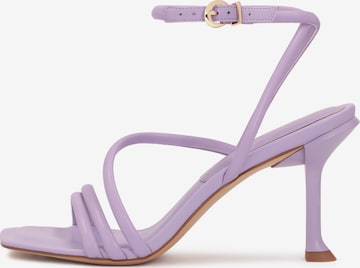 Kazar Studio Strap Sandals in Purple: front