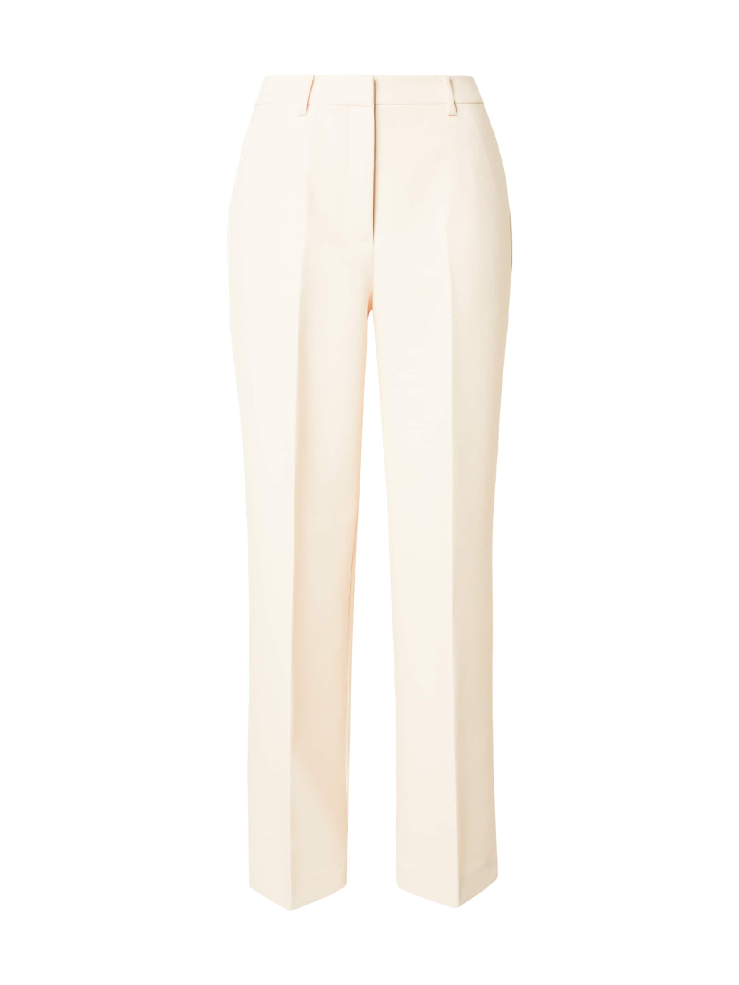 Peppercorn Regular Trousers with creases 'Gina' in Beige: front