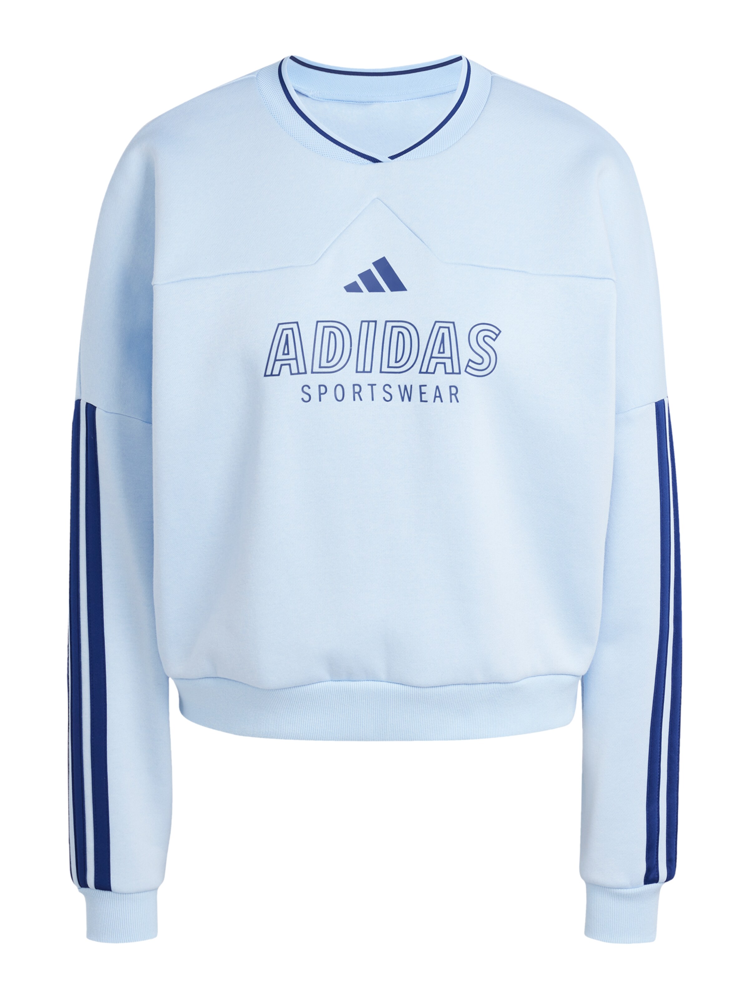 ADIDAS SPORTSWEAR Sportief sweatshirt 'TIRO' in Blauw: voorkant