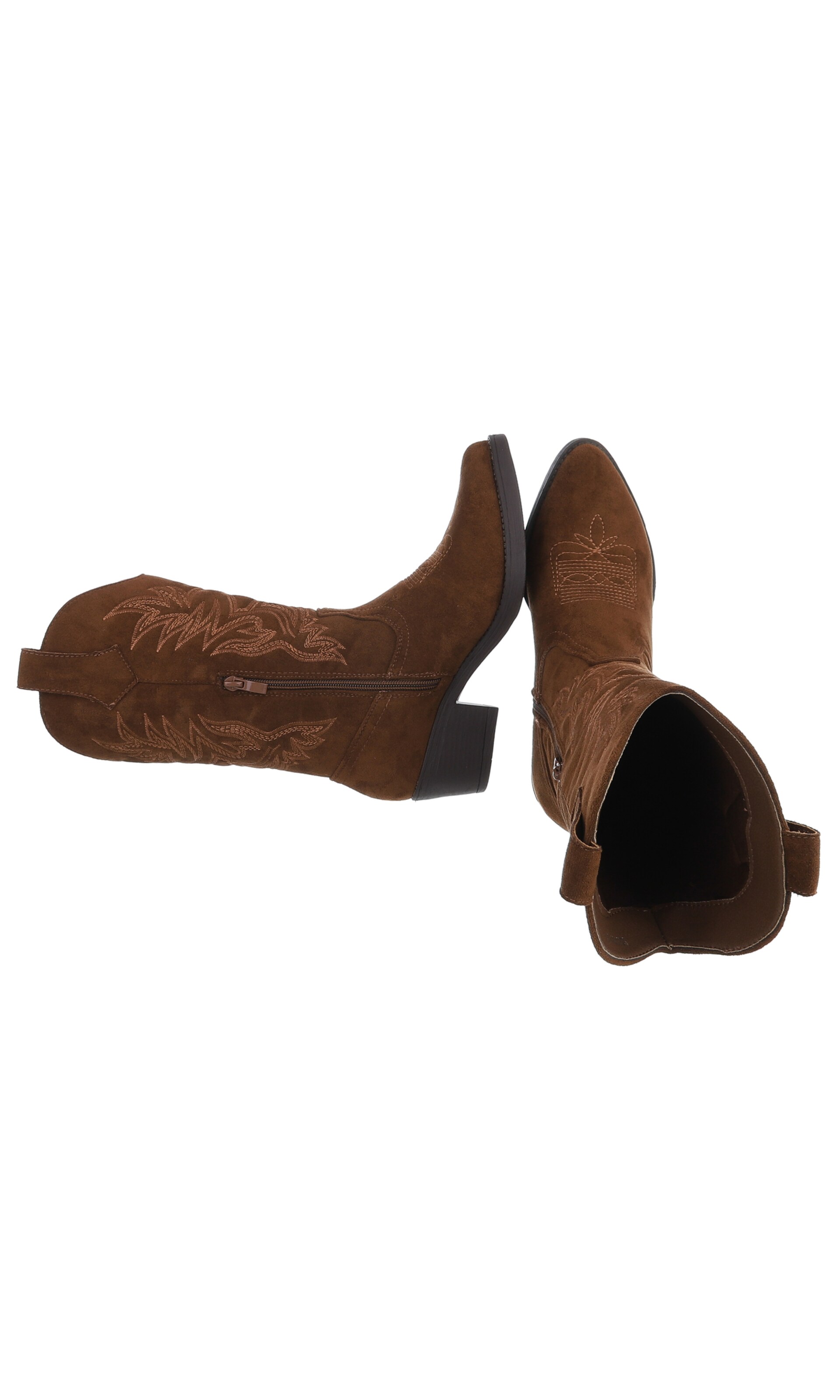 Ital-Design Cowboy Boots in Brown