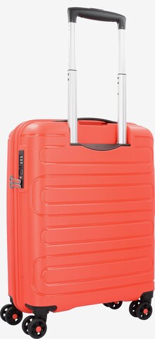 American Tourister Cart in Orange