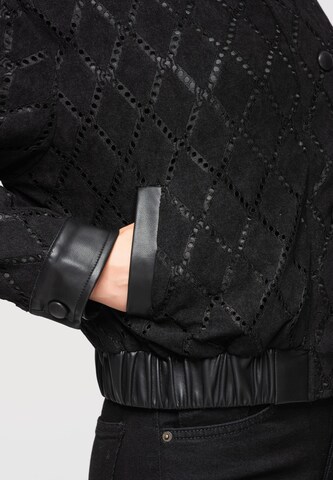 Ombre Tussenjas in Zwart