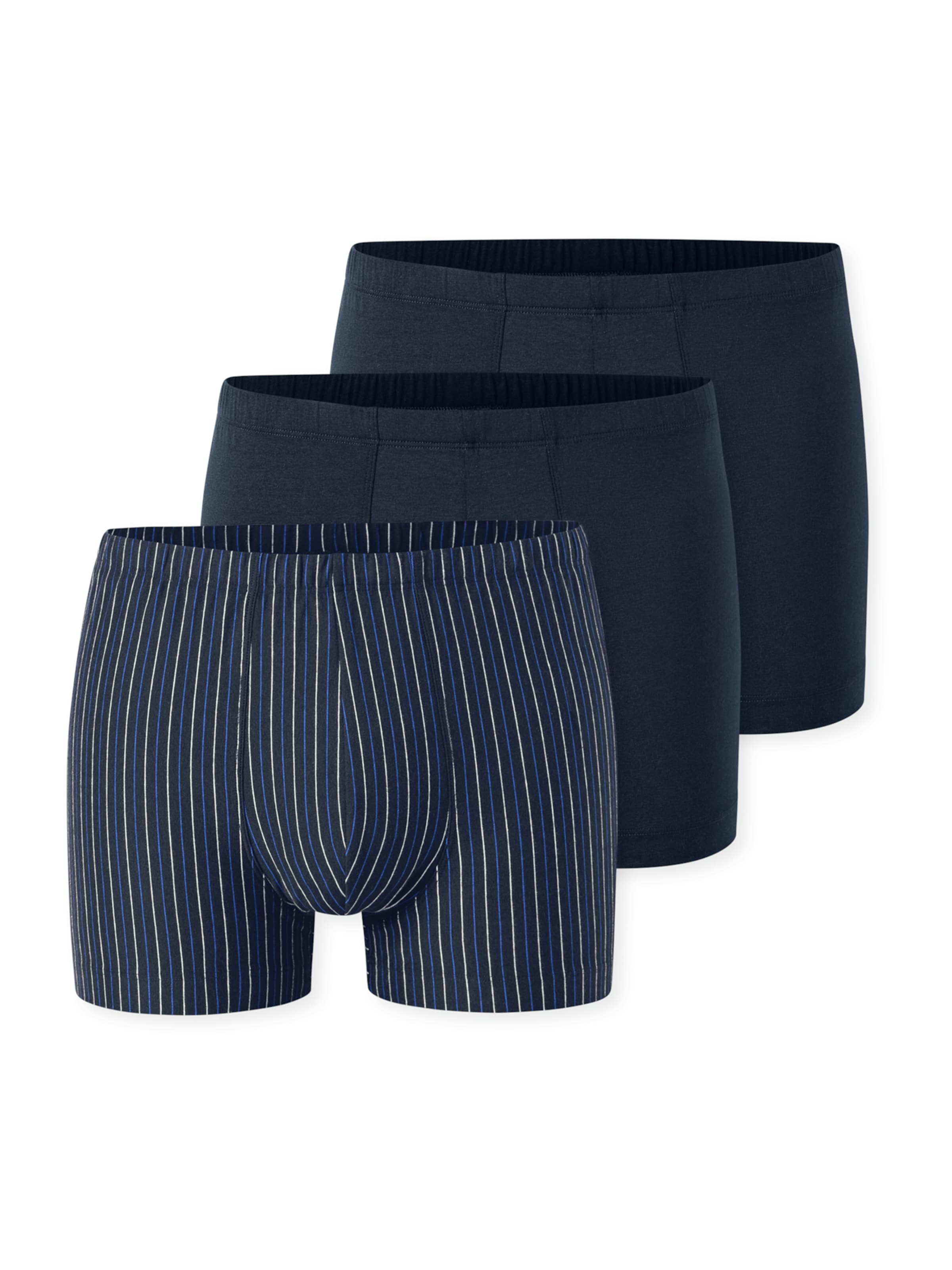 SCHIESSER Boksershorts '95/5 Essentials' i blå: forside