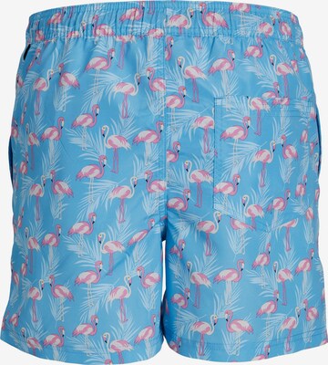 JACK & JONES Badeshorts 'Fiji' in Blau