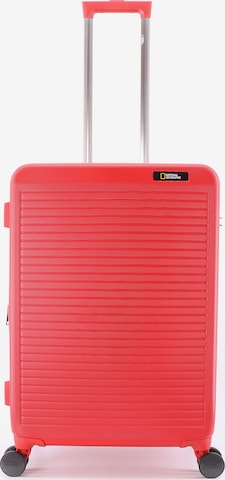 National Geographic Suitcase 'Pulse' in Red: front