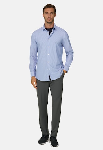 Boggi Milano Slim fit Button Up Shirt in Blue