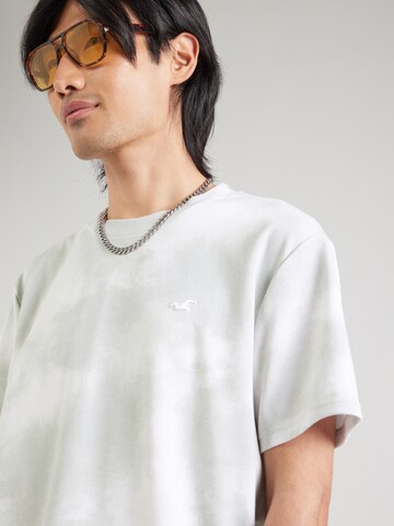 HOLLISTER - Camiseta 'NOVELTY' en gris