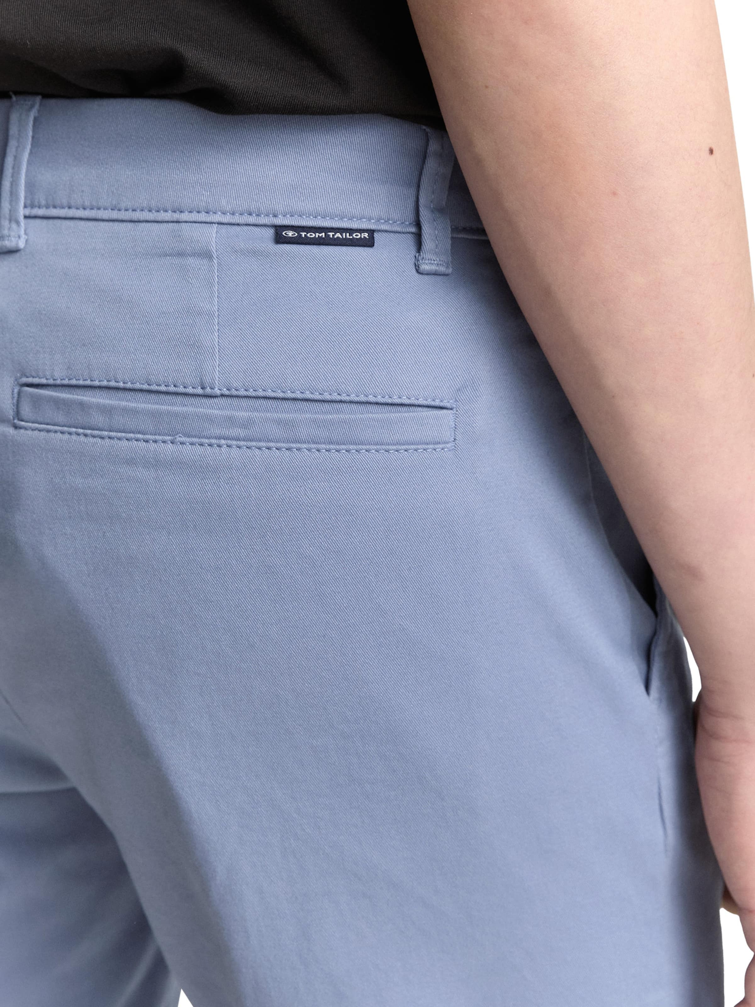 TOM TAILOR Slimfit Chino kalhoty – modrá