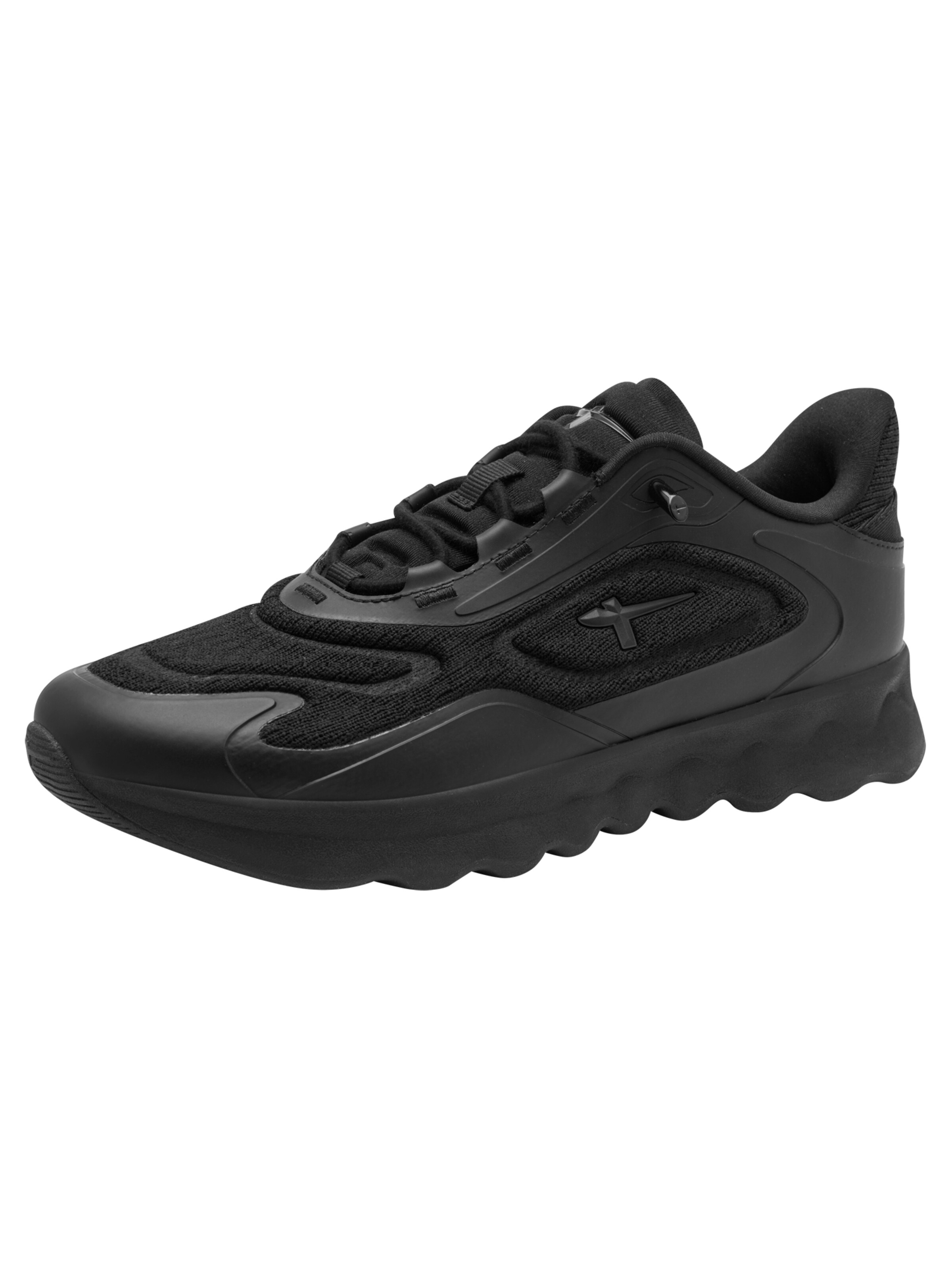 Tamaris Baskets basses en 36 en noir, Vue avec produit