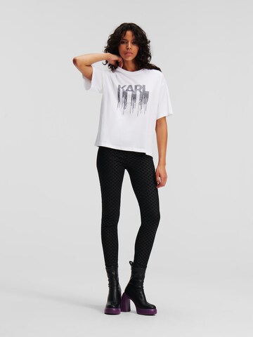 Karl Lagerfeld Skinny Jeans in Zwart