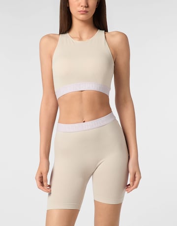 Plein Sport - Soutien Bustier Soutien de desporto em cinzento