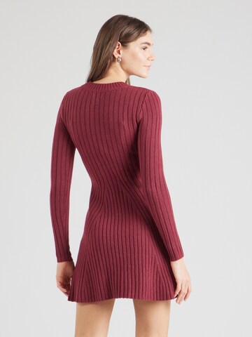 Rochie tricotat de la HOLLISTER pe roșu