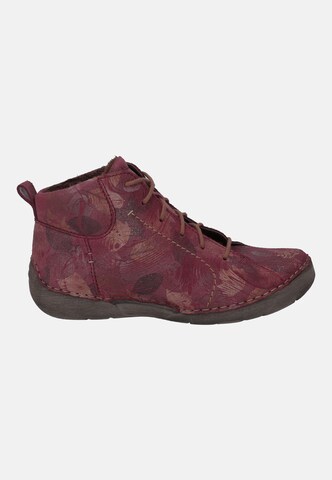 JOSEF SEIBEL Lace-up bootie 'Fergey 97' in Red
