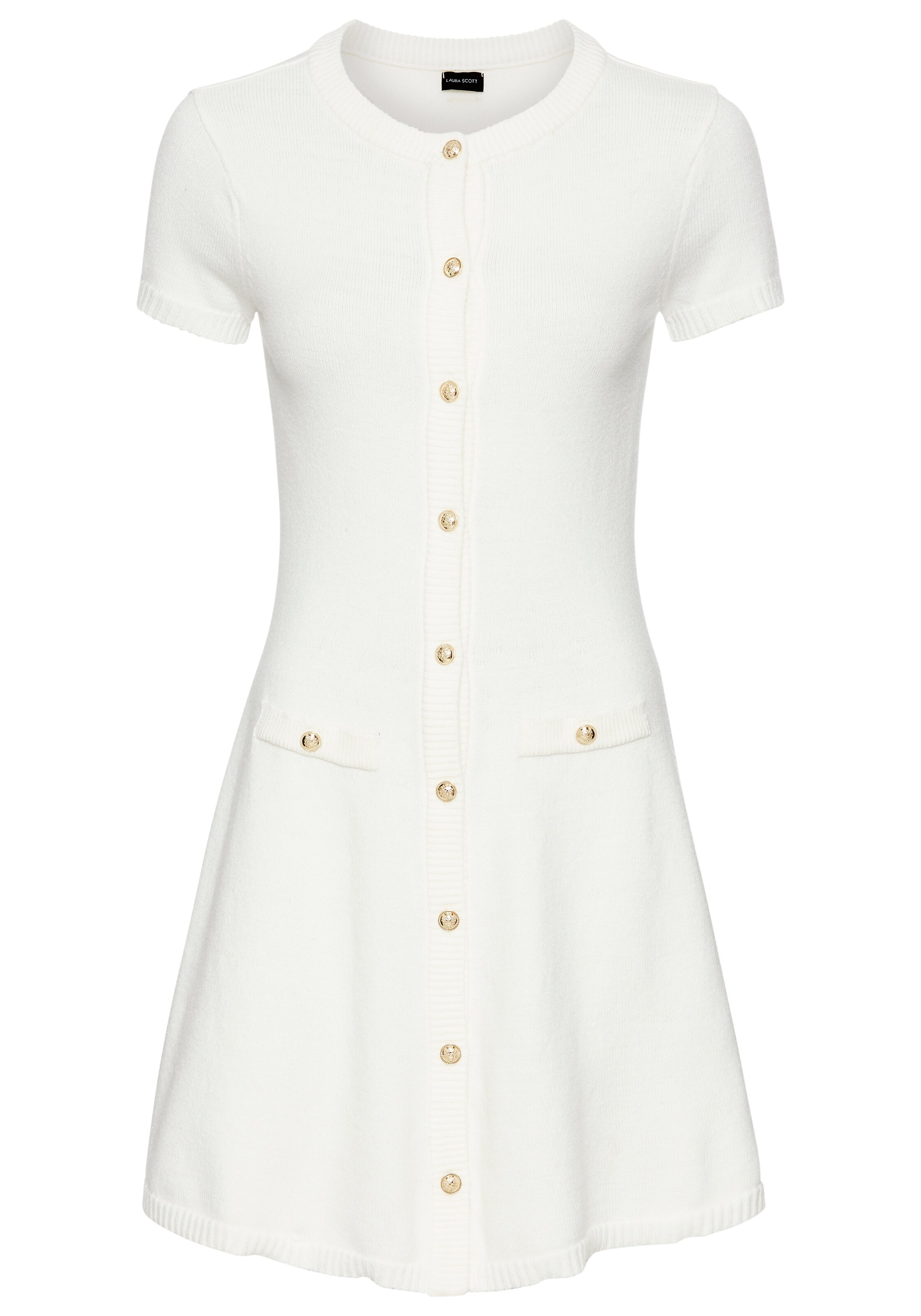 LAURA SCOTT Kleid in Weiß: Vorderseite