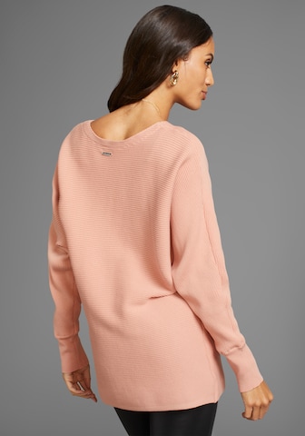 LAURA SCOTT Pullover in Orange