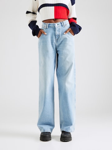 Tommy Jeans Loosefit Jeans 'Daisy' in Blauw: voorkant