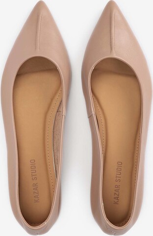 Kazar Studio Ballet Flats in Beige