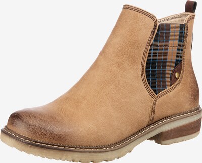 Relife Chelsea Boot in hellbeige / rauchblau / dunkelbraun / schwarz, Produktansicht