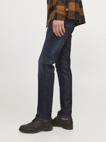 Coupe slim Jean 'JJIGlenn JJICON' JACK & JONES en bleu