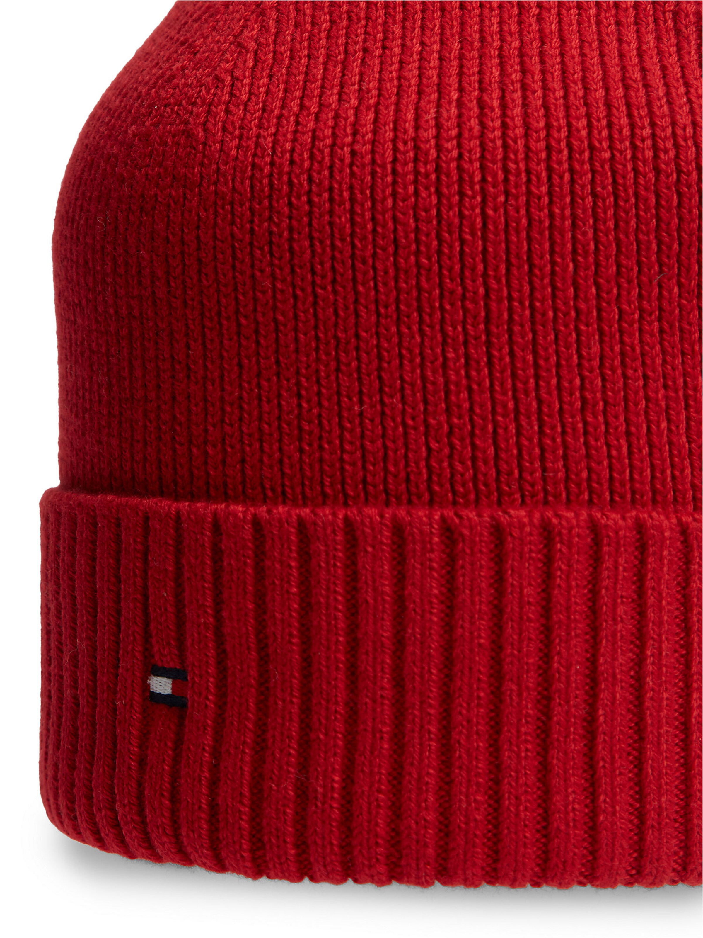 TOMMY HILFIGER Mütze in Rot
