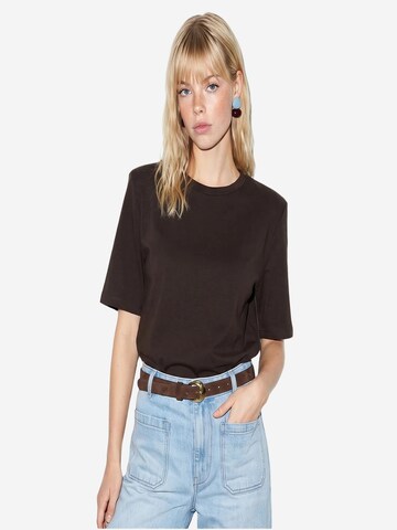 Bianco Lucci - Camisa 'T-Shirts' em castanho