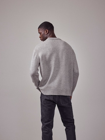 DAN FOX APPAREL Sweater 'The Essential' in Grey