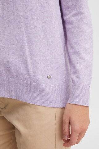 Oxmo Sweater in Purple