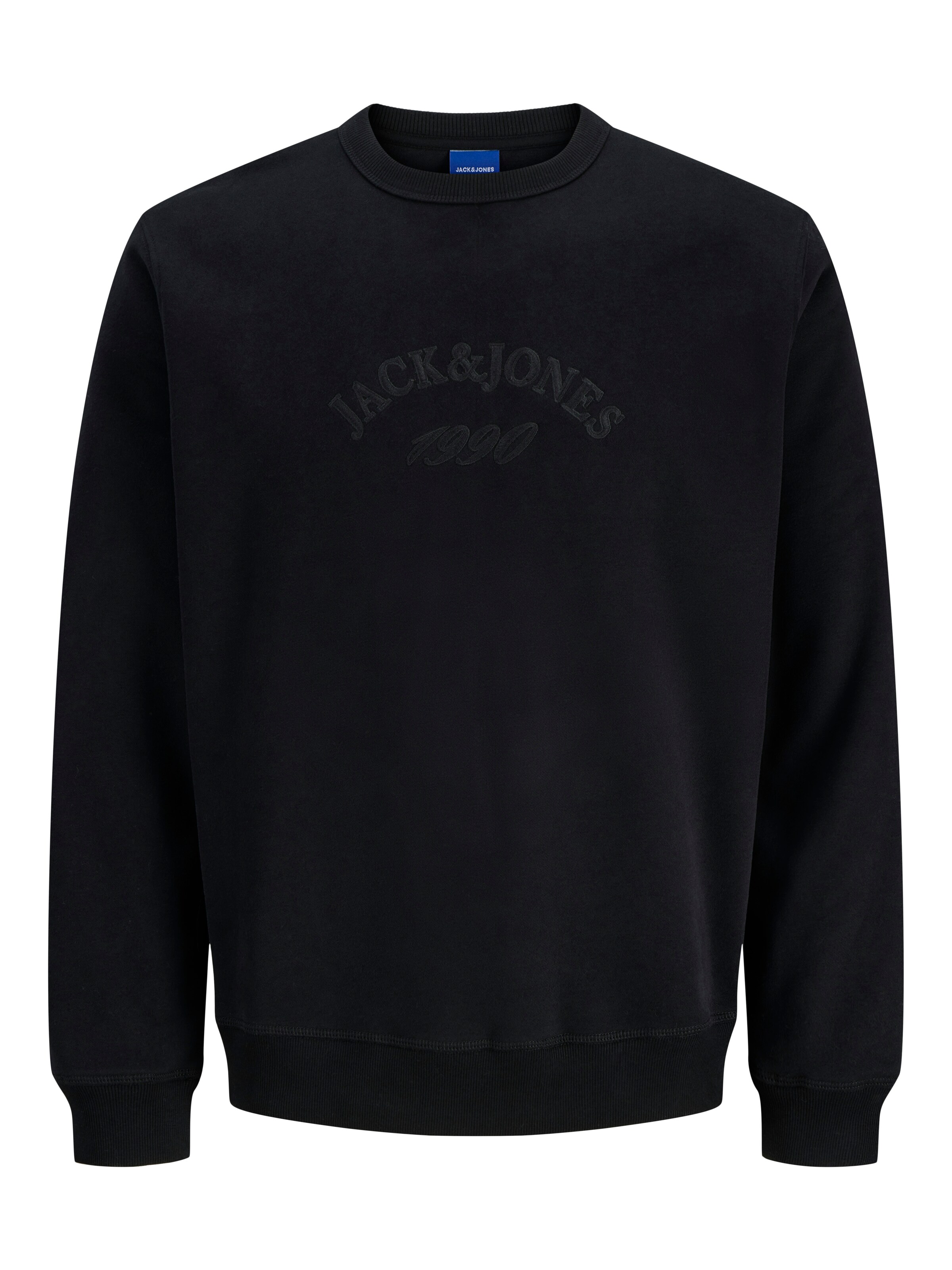JACK & JONES Sweatshirt in Black: front