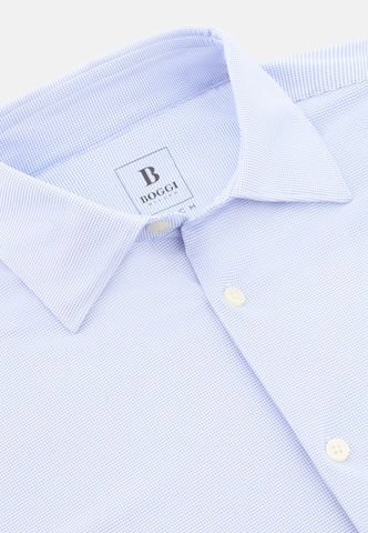 Coupe regular Chemise Boggi Milano en bleu