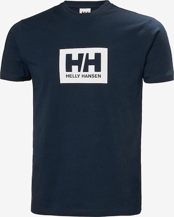 HELLY HANSEN T-Shirt 'BOX 2.0' in Blau: Vorderseite
