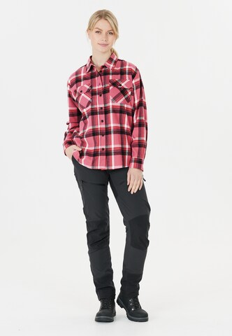 Whistler Regular fit Button Up Shirt 'Christer' in Red