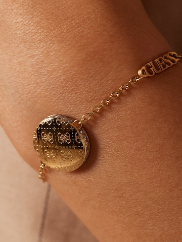 GUESS Bracelet 'Sportiv' in Gold: front