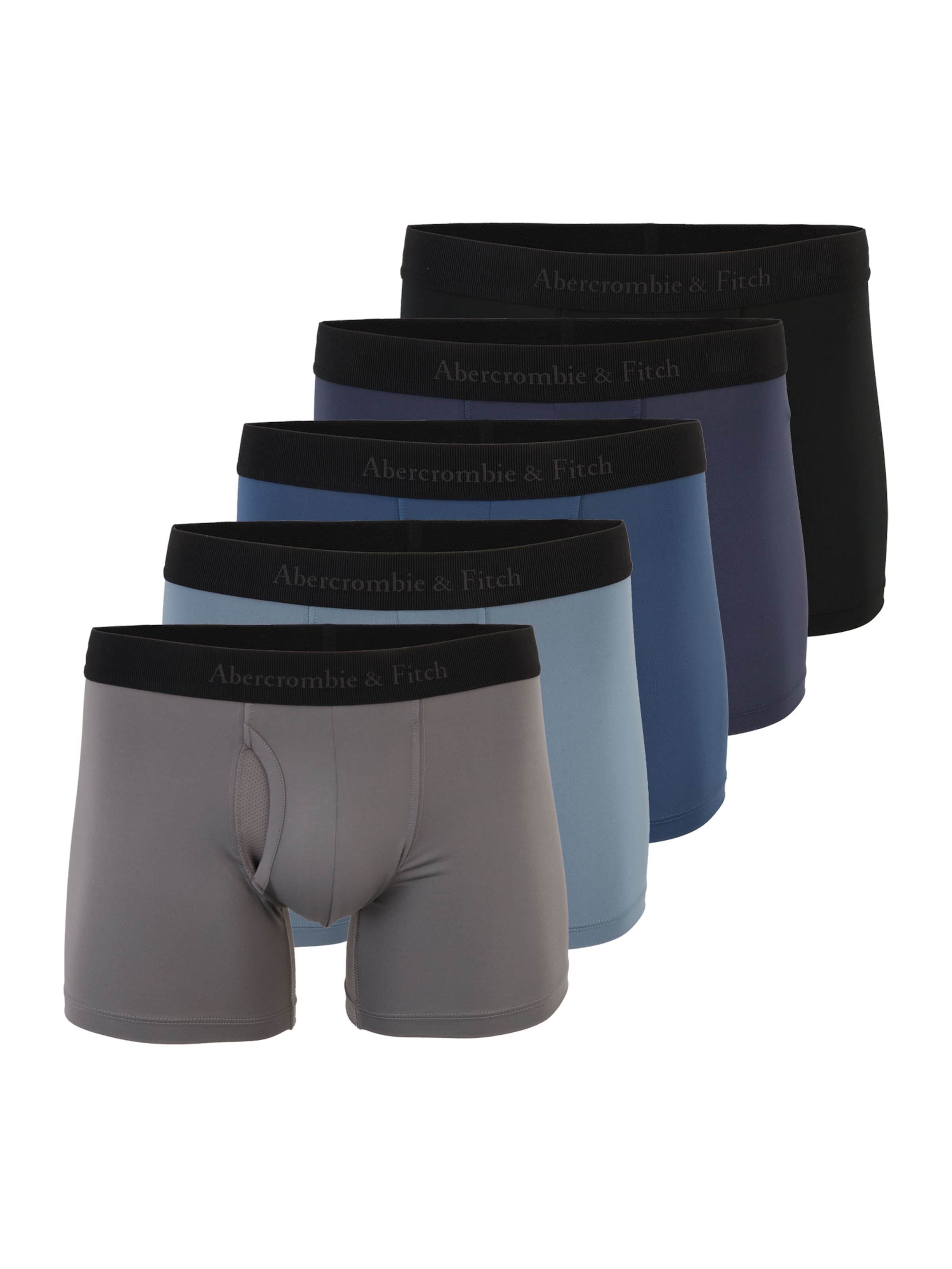 Abercrombie & Fitch Boxer shorts 'PERFORMANCE' in Blue: front