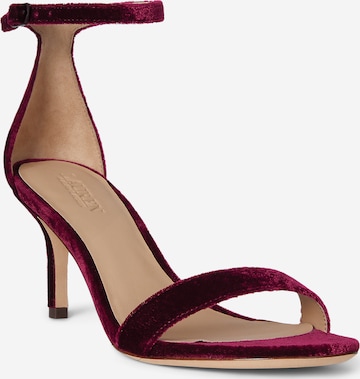 Lauren Ralph LaurenSandale s remenčićima 'ALLIE' - crvena boja: prednji dio