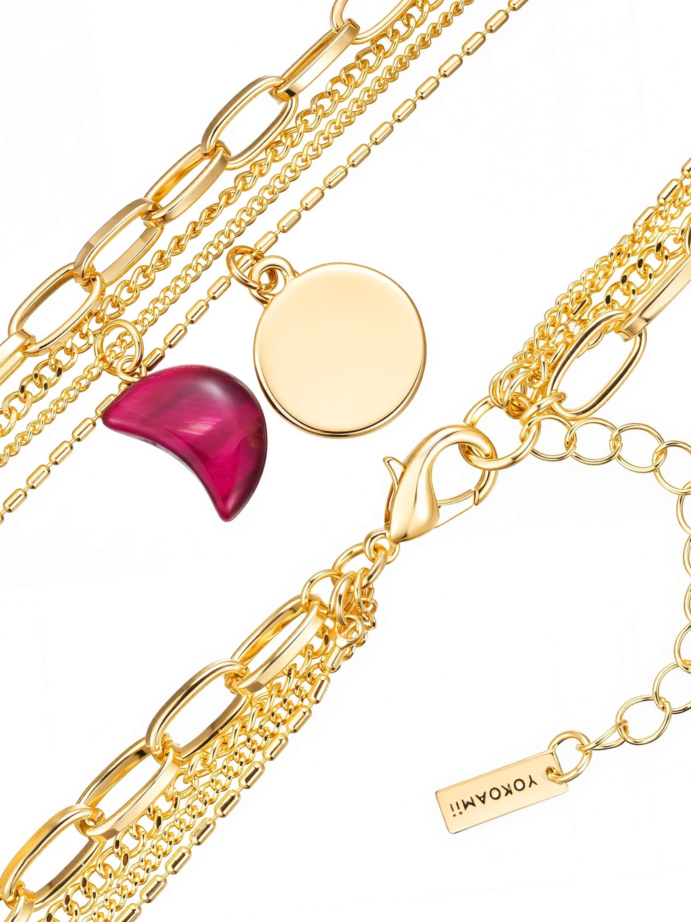 Yokoamii Necklace in Gold
