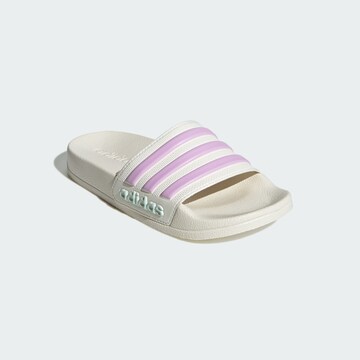 ADIDAS PERFORMANCE Beach & swim shoe 'Adilette Shower' in White