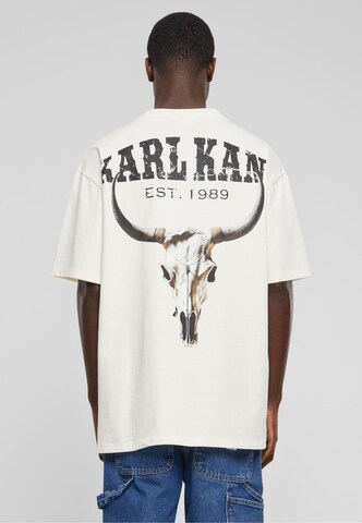 Karl Kani Shirt in Wit: voorkant