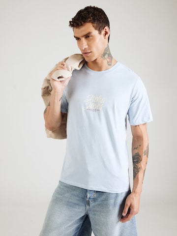 T-Shirt JACK & JONES en bleu : devant