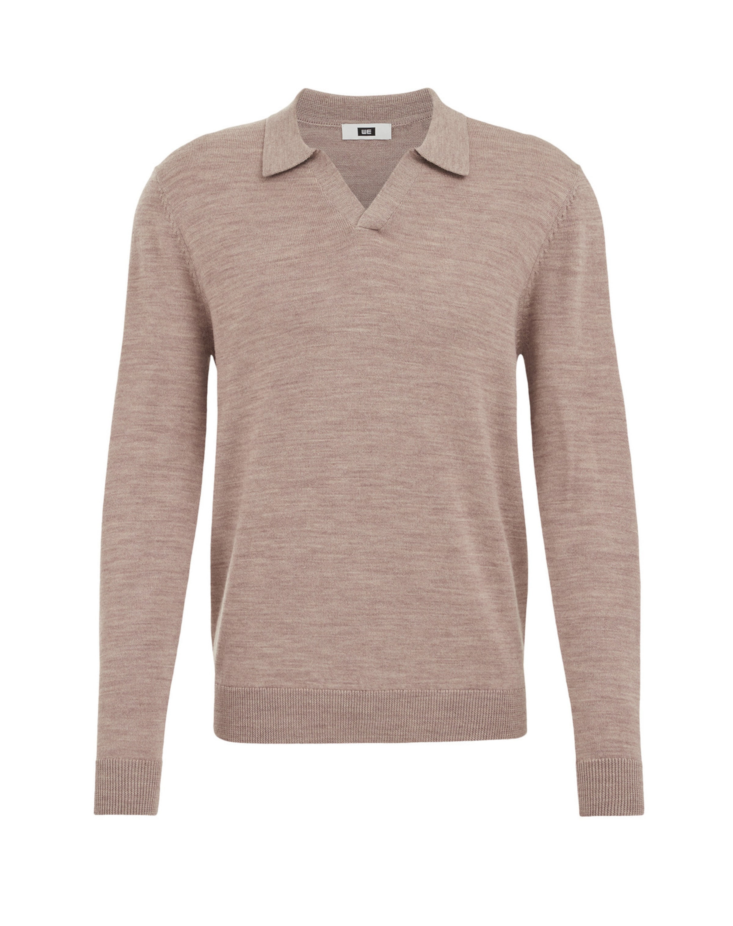WE Fashion Свитер в Коричневый: спереди