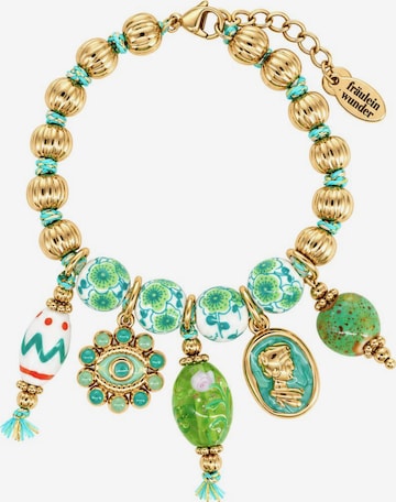 Fräulein Wunder Armband 'Bella' in Gold: Vorderseite