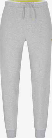 BOSS Green Tapered Pants 'Hadiko' in Grey: front